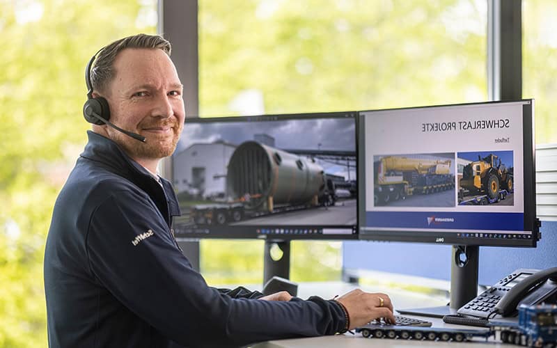 Erfahrener Ansprechpartner für Schwerlast Projekte bei GRIESHABER